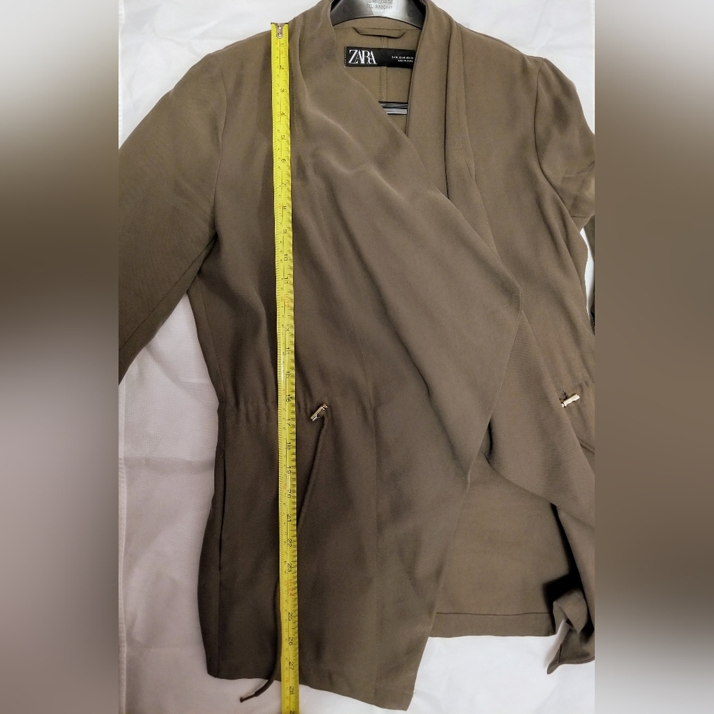 Zara Flowy Drawstring jacket - Picture 10 of 11